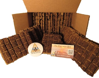 Bastoncini di sterco di mucca Agnihotra, scatola da 1 libbra