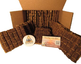 Palitos de estiércol de vaca Agnihotra hechos a mano, secados al sol, suministros para rituales de fuego, 160-180 unidades