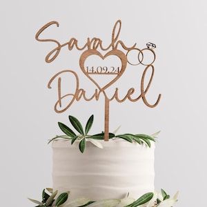 Cake Topper Wedding Personalized, Decoration Wedding Cake, Cake Decoration Wedding, Wedding Cake Decoration, Cake Topper Wedding