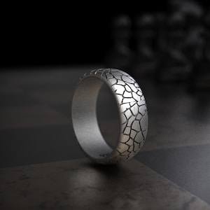 Cracked Wedding Ring - Etsy