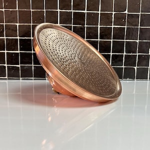 Handmade Copper Rain Shower Head: Outdoor/Indoor Use