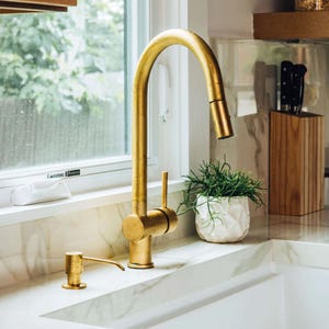 Brass kitchen sink faucet, unlacquered brass faucet, brass faucet kitchen, brass faucet kitchen, wall mount faucet, brass faucet kitchen