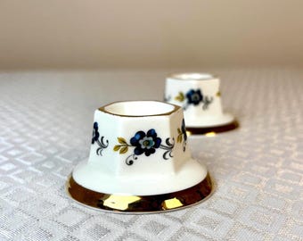 Vintage Sansford Kerzenhalter - Set mit 2 Kerzenhaltern