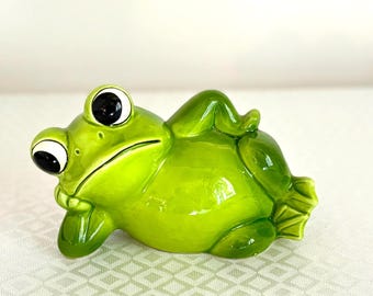 Frog Coin – Bank Green Anthropomorphic