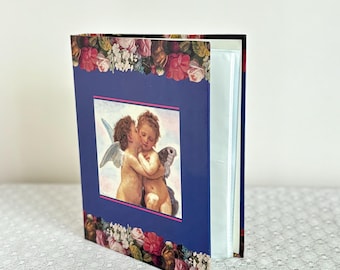 Vintage ängelfotoalbum – Keruber himmelskt minnesmärke