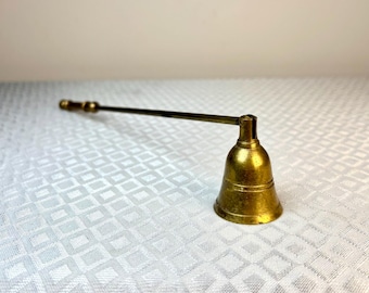 Vintage Brass Candle Snuffer Extinguisher