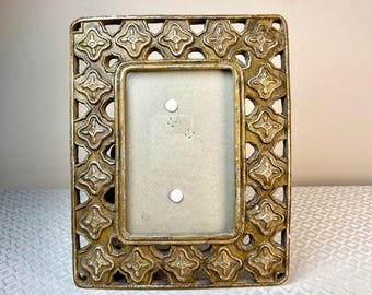 Vintage Ornate 4x6 Picture Frame Moroccan Boho
