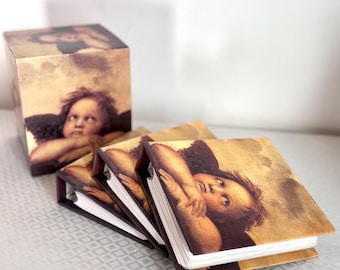 Vintage Cherub Fotoalbum (Set om 3) - Celestial Whimsygoth Keepsakes