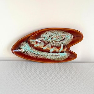Vintage Atomic Aschenbecher: Mid-Century Modern Keramik Decor