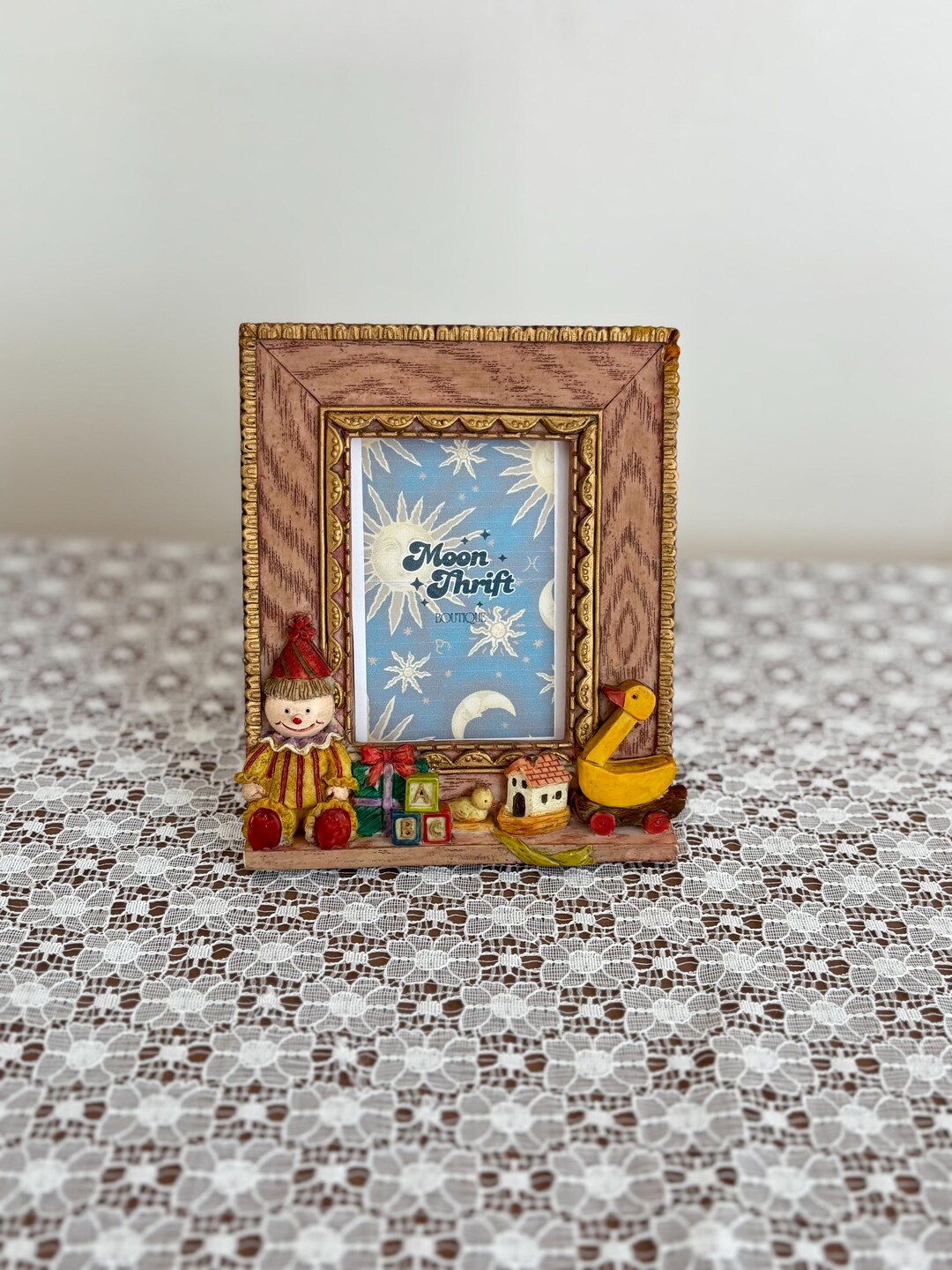 Vintage 3D Toy Picture Frame – Retro Nursery Decor, Baby Shower Gift - Etsy