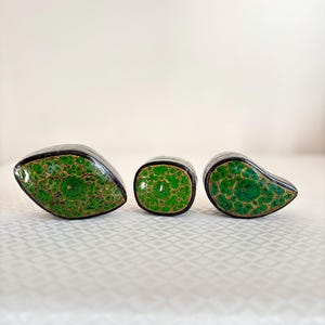 Vintage Handpainted Paper Mache Trinket Boxes Set of 3 | Indian Abstract Decor