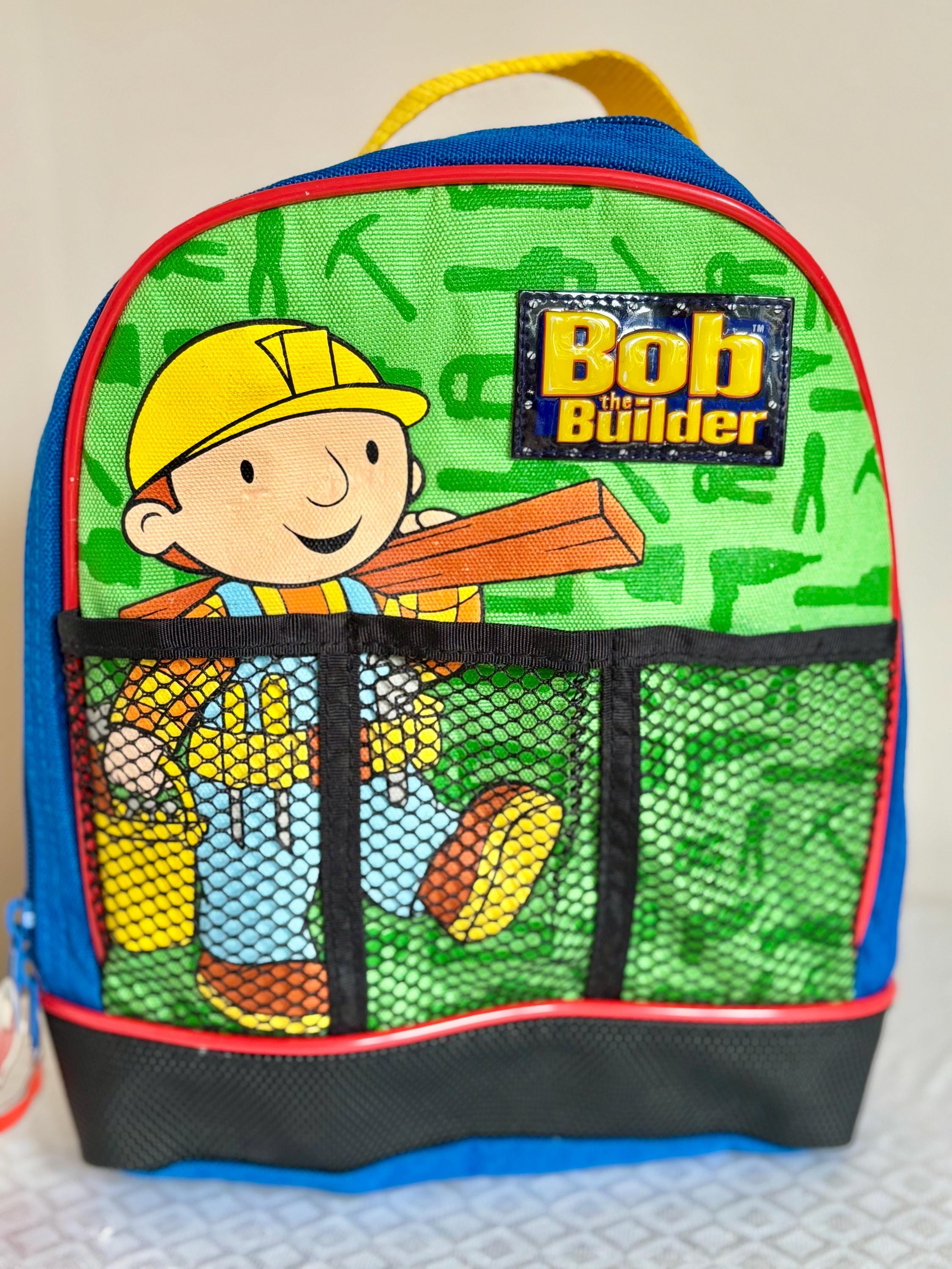 Vintage 2000 Bob the Builder Mini Backpack: Y2K Kidcore Cartoon Bag - Etsy