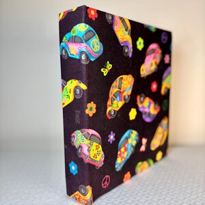 Vintage hippie fotoalbum | Retro Flower Power scrapbook pärm bild 9
