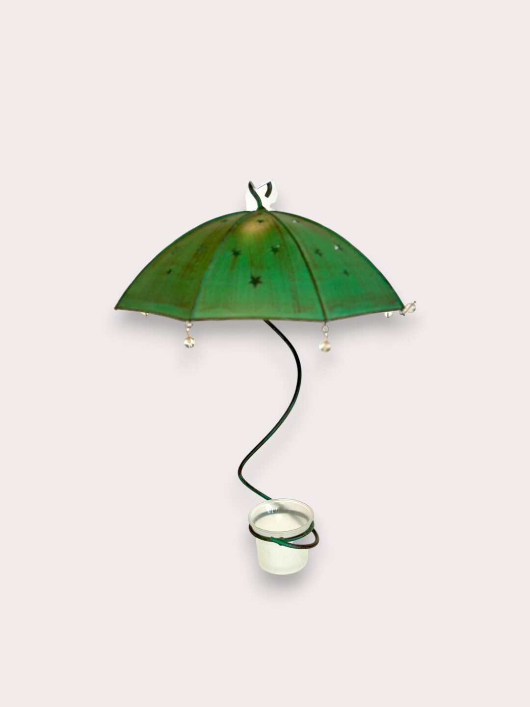 Candle Holder – Umbrella Hanging Tealight Votive April Showers - Etsy