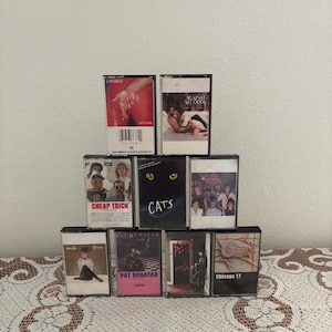 Vintage 80s Cassette Tapes