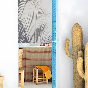 Custom Doorway Curtains, 20+ Patterns, Linen Noren Door Curtain, Chinese Ink Painting Curtain, Noren Panel, Short Curtain, Natural Curtain