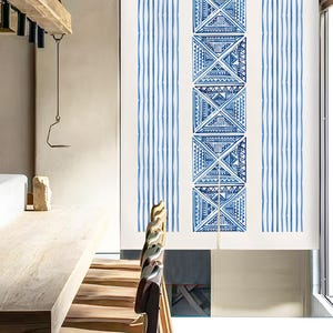 Tende per porte personalizzate, oltre 20 modelli, tenda per porte in lino Noren, tenda con pittura a inchiostro cinese, pannello Noren, tenda corta, tenda naturale