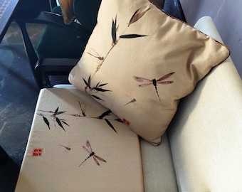 Custom Cushion, 50+ Patterns, Throw Pillow, Decorative Cushions for Chairs/Sofas/Window Seats/Garden Loungers, Cushion Cover Gifts