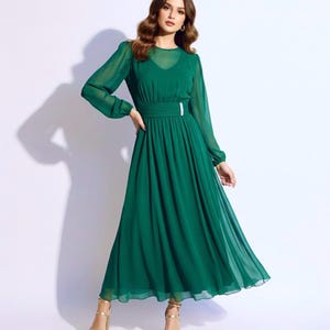 retro 70s cocktail dress Elenzga Women's 70s Retro Black Sequin Night Out Party Dress,French Luxury  Elegant Party & Work Autumn Round Neck Waist Cinched Draped Pleated Long  Sleeve