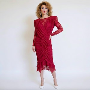 red femme fatale dress Red Femme Fatale Dress