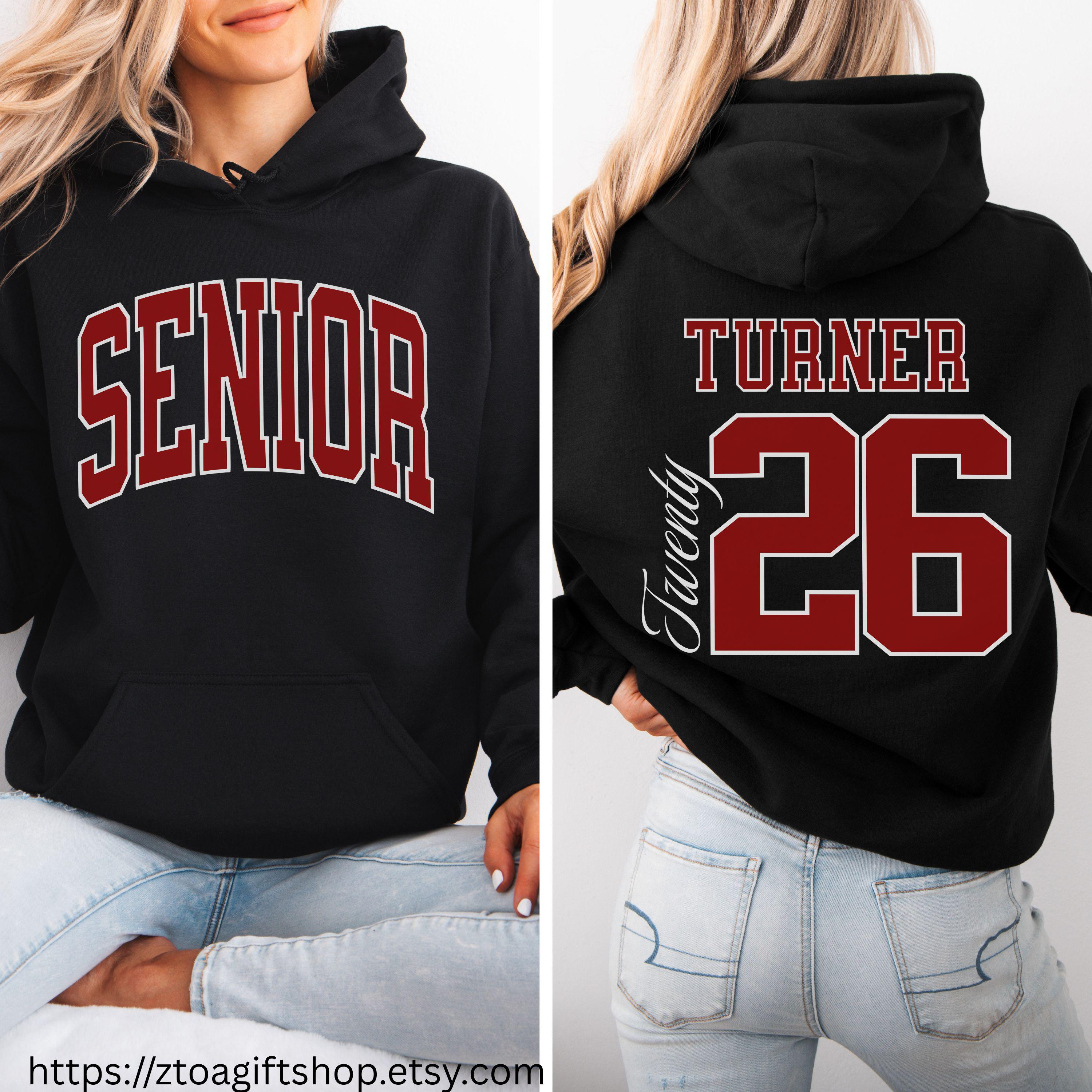 Custom Cozy Graduation Hoodie, Senior 2026 Personalized Sweatshirt, Giftable Class Top, Comfy High School Apparel