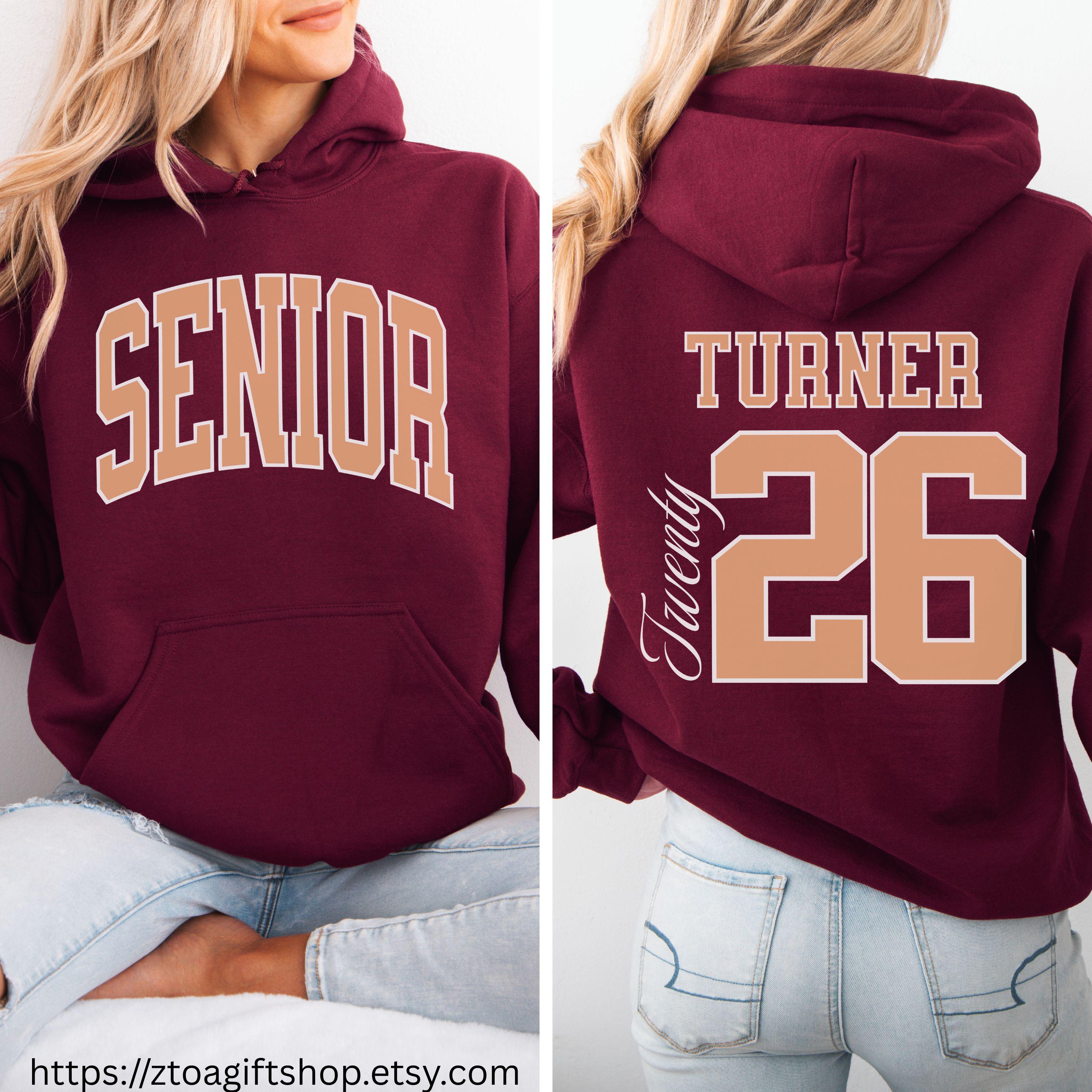 Custom Cozy Graduation Hoodie, Senior 2026 Personalized Sweatshirt, Giftable Class Top, Comfy High School Apparel