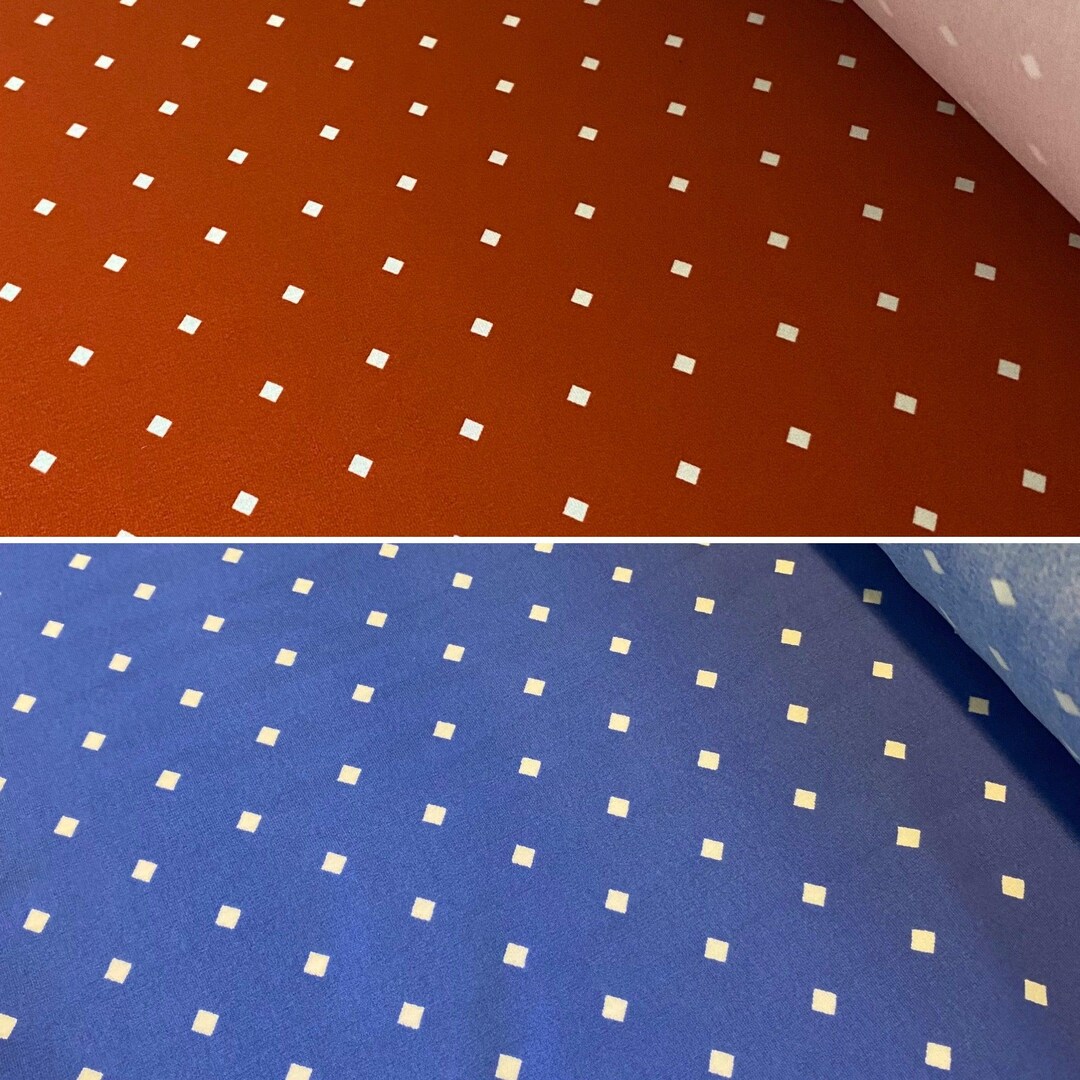 Tissu Coton à Pois Multicolore - 1 Mètre X 150 Cm De Large - Pour Couture DIY, Robes, Décoration