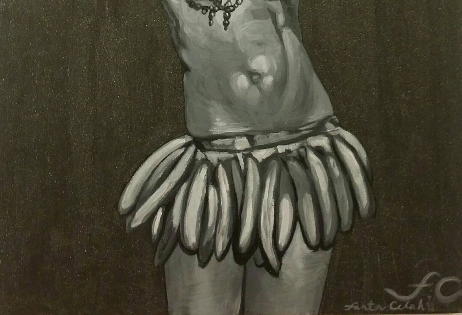 12 18 Josephine Baker the banana dance by fc Etsy