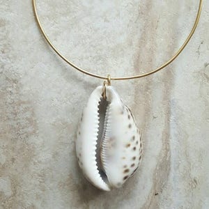Leopard Cowrie Necklace