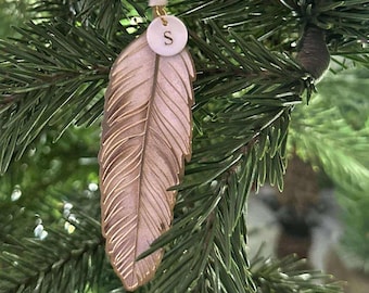 In Loving Memory Feather Ornament for infant loss