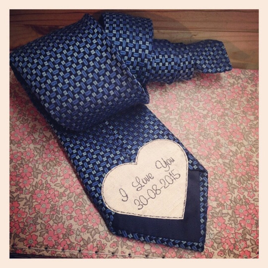 personalised tie on labels