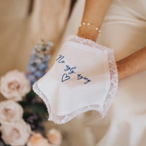 Nottingham Lace Handkerchief – No ugly crying wedding handkerchief, Lace Wedding Handkerchief, Wedding Hankie, Ugly Crying Gift, Lace