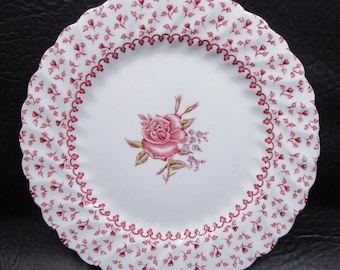 Johnson Bros ROSE BOUQUET 6 1/4" Plate Bread Butter Dessert Made in England