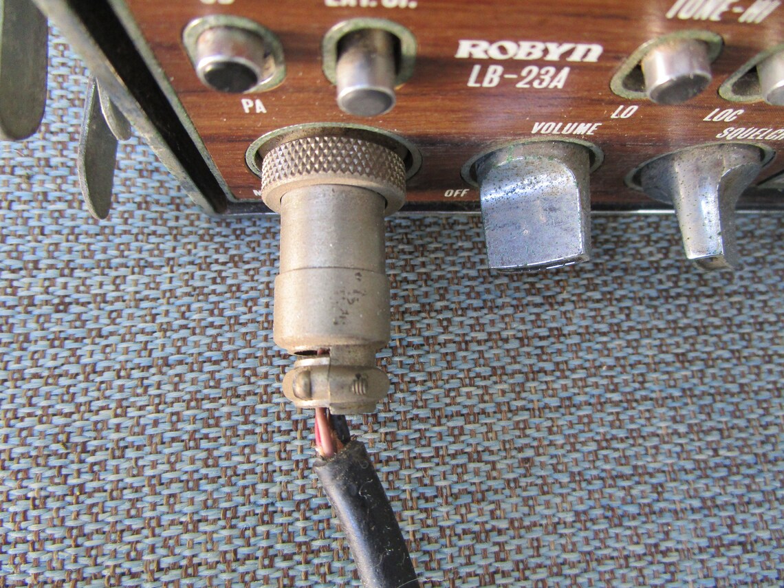 Robin Cb Robyn CB Radio With Microphone LB-23A Untested - Etsy