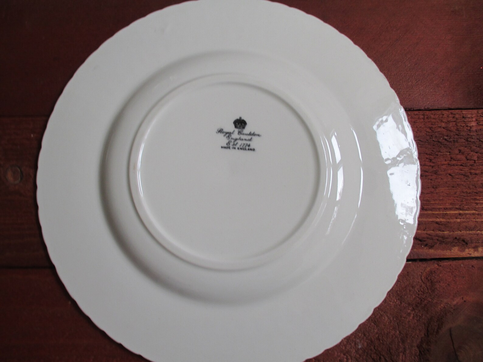 Glastonbury Abbey Plate Royal Cauldon Souvenir Massachusetts Etsy