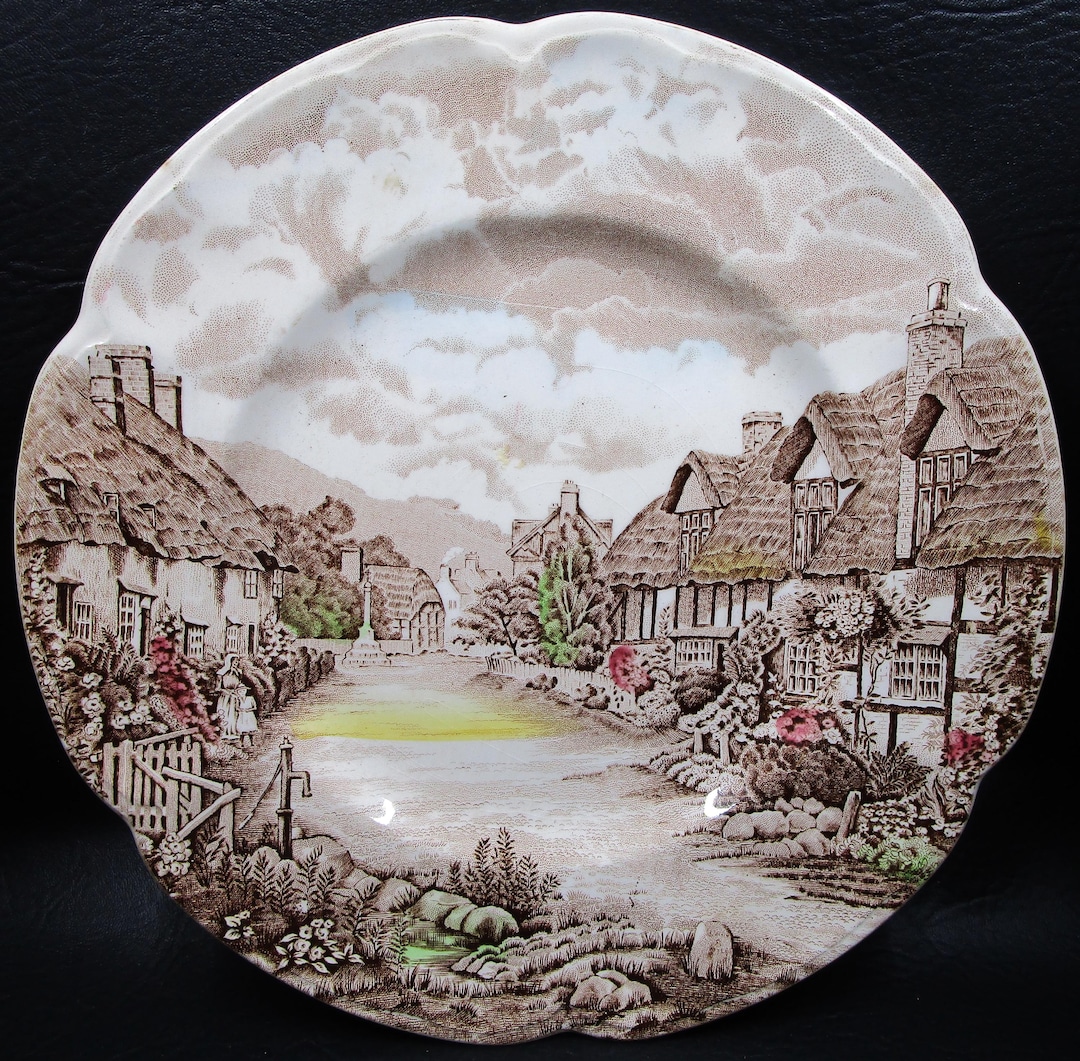 Old English Countryside Pattern Johnson Brothers 10 Dinner Plate Made ...