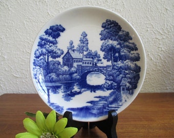 NASCO Lakeview Japan Plate 9 1/4&quot; Luncheon Plate China Replacements KLBVintageWares