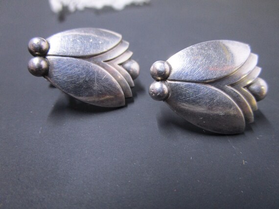 Tulip Earrings Georg Jensen Tulip 106 Screw Back … - image 2