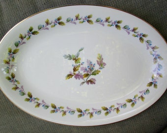 Noritake OAKWOOD Platter 14" Oval Replacement Discontinued Pattern Mid Century Design