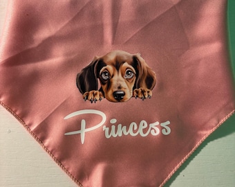 Bandana personnalisé pour chien