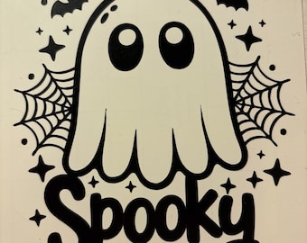 Sticker fantôme effrayant
