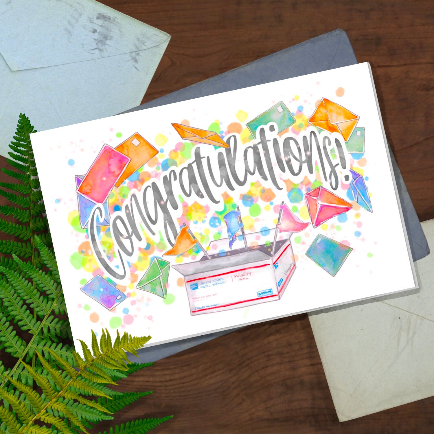Birthday & Congratulations Greeting Cards for Mail Carriers - Mixed Set