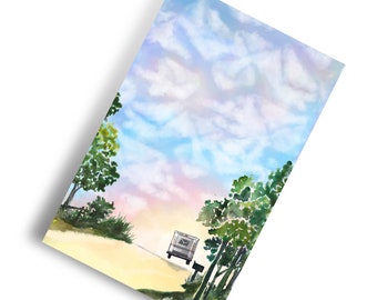 Letter Carrier Notepad - “Last Stop” Happy Mail Truck - Stationery for Mail Carriers FoxFern