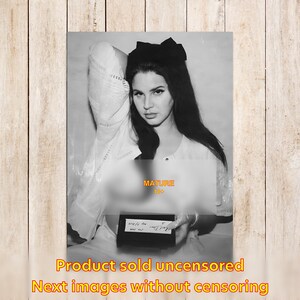 Lana Del Rey Nude - Etsy UK