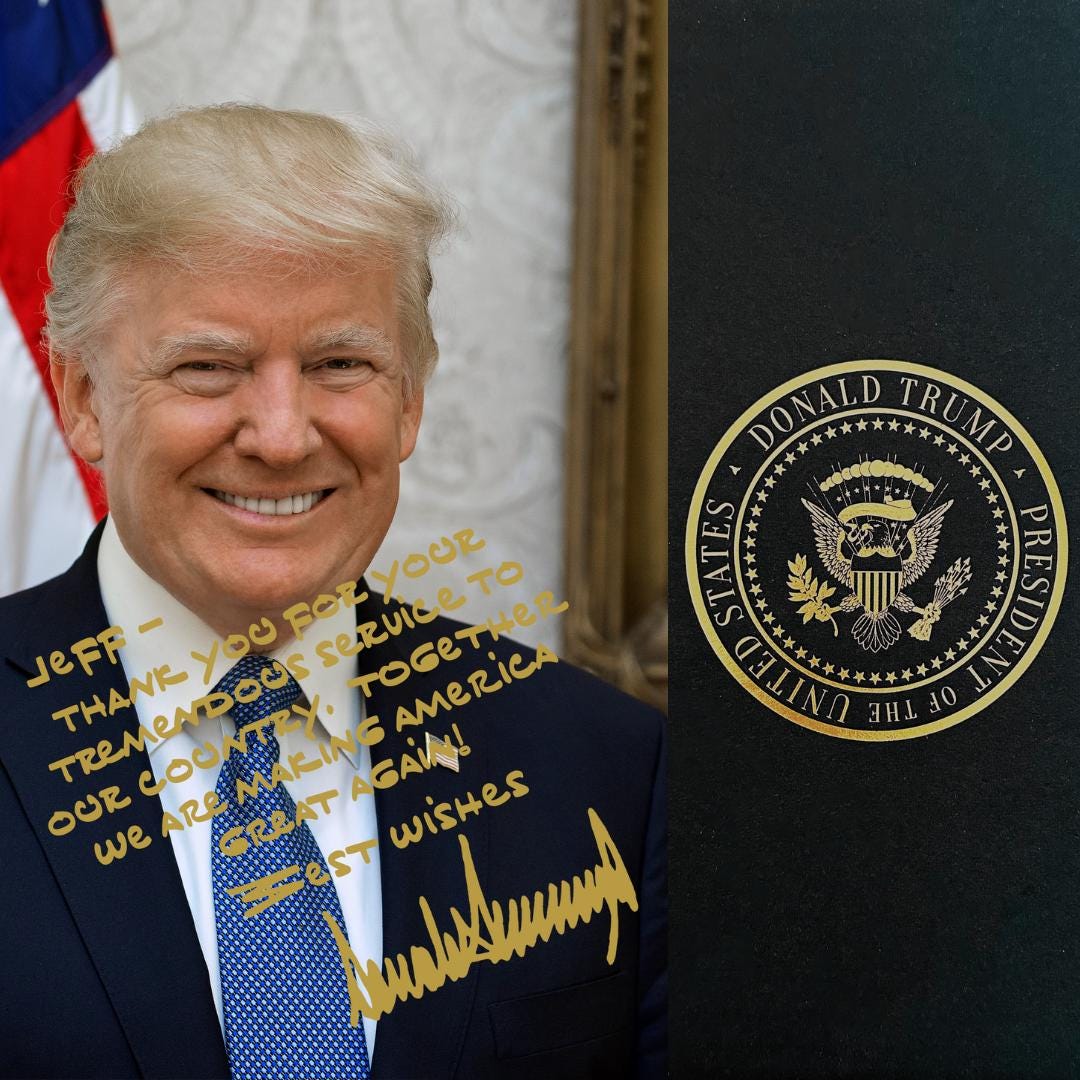 Presidential Gifts Personalized Portraits | 8x10 Photo Picture | Signed ...