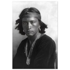 Navajo Boy Vintage Photograph