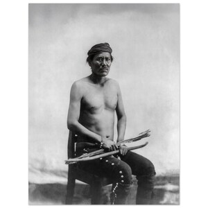 Navajo Chief Manuelito Vintage Photograph
