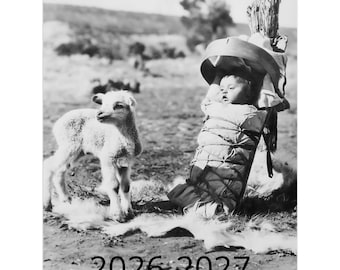 Navajo 2026 Calendar Featuring Vintage Photographs