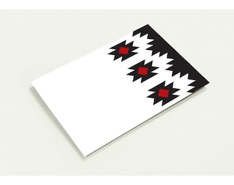 Navajo Southwest Minimalist Greeting Cards - Pack of 10 - Personalized Eco-Friendly Designs