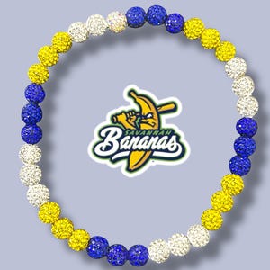 Banana Split Baseball Bat Collection Bead Necklace